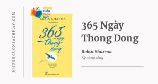 Trích dẫn sách 365 Ngày Thong Dong - Robin Sharma
