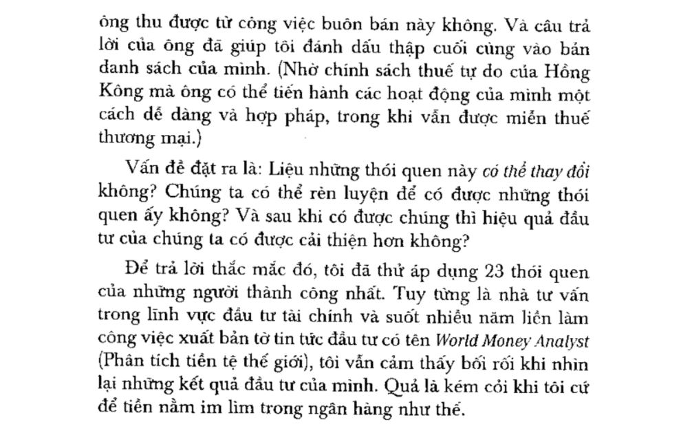 Trích đoạn phần 1 Bí Quyết Đầu Tư Và Kinh Doanh Chứng Khoán Của Tỷ Phú Warren Buffett Và George Soros - Mark Tier 8