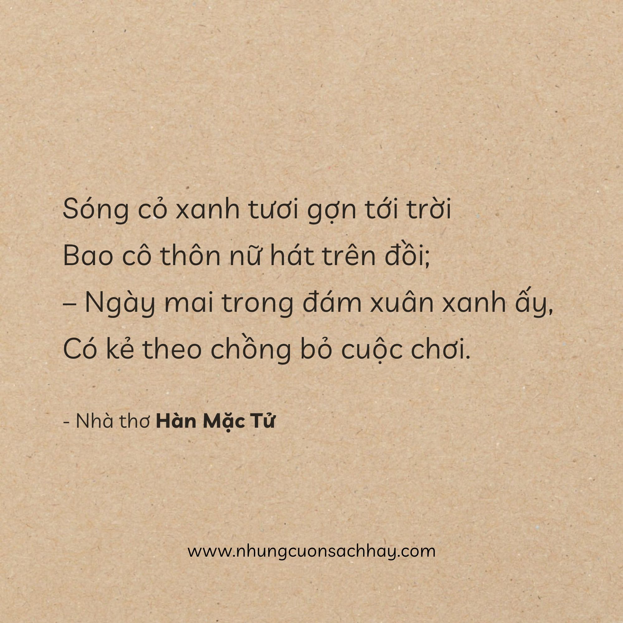 Mùa Xuân Chín - Hàn Mặc Tử
