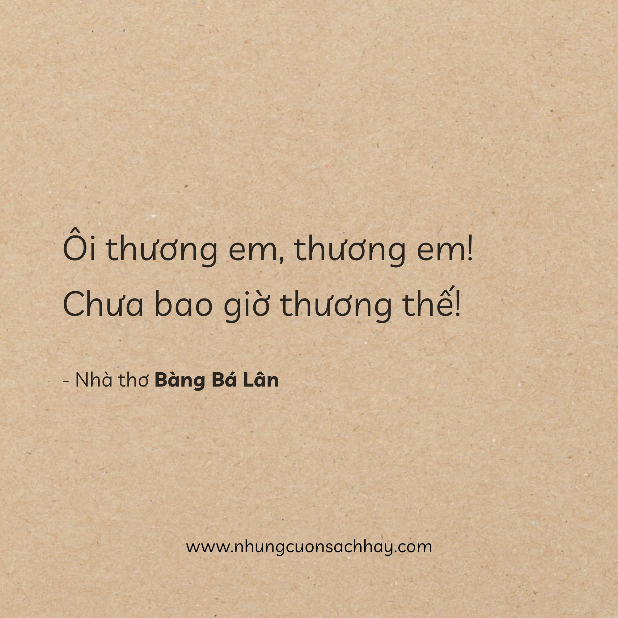 Chưa Bao Giờ Thương Thế - Bàng Bá Lân