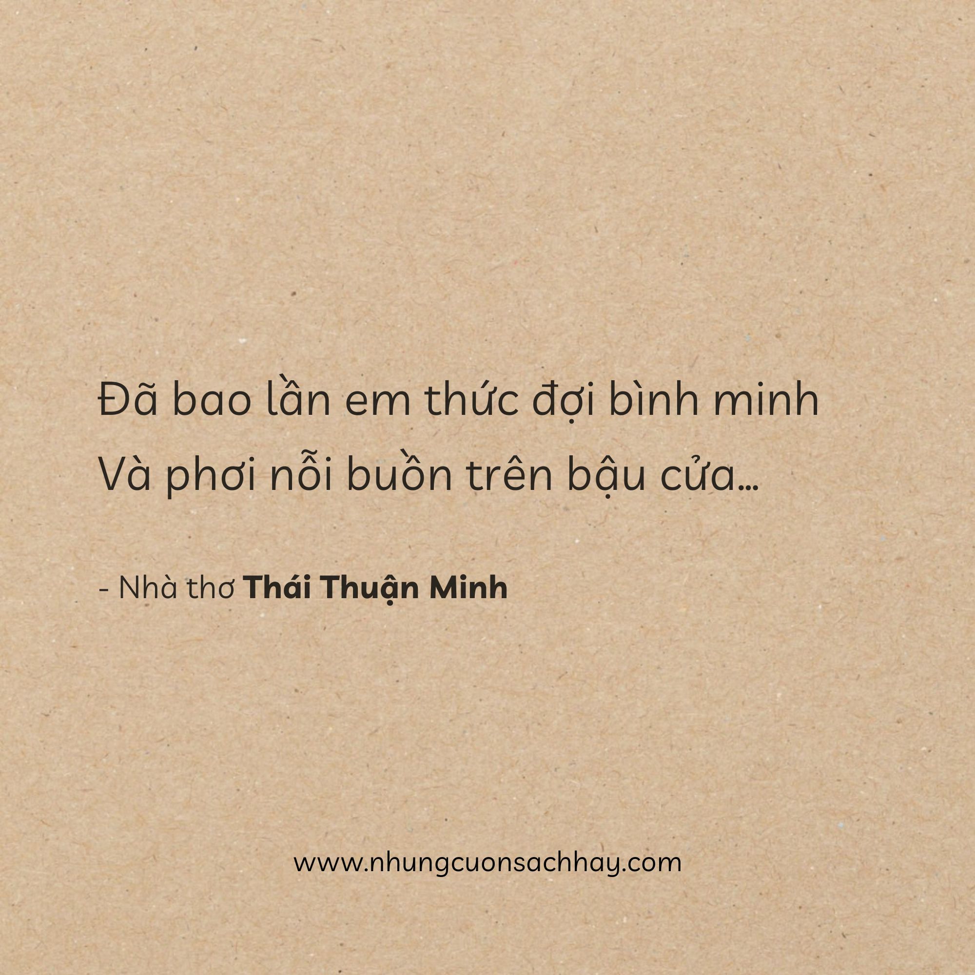 Em Phơi Nỗi Buồn Trên Bậu Cửa - Thái Thuận Minh