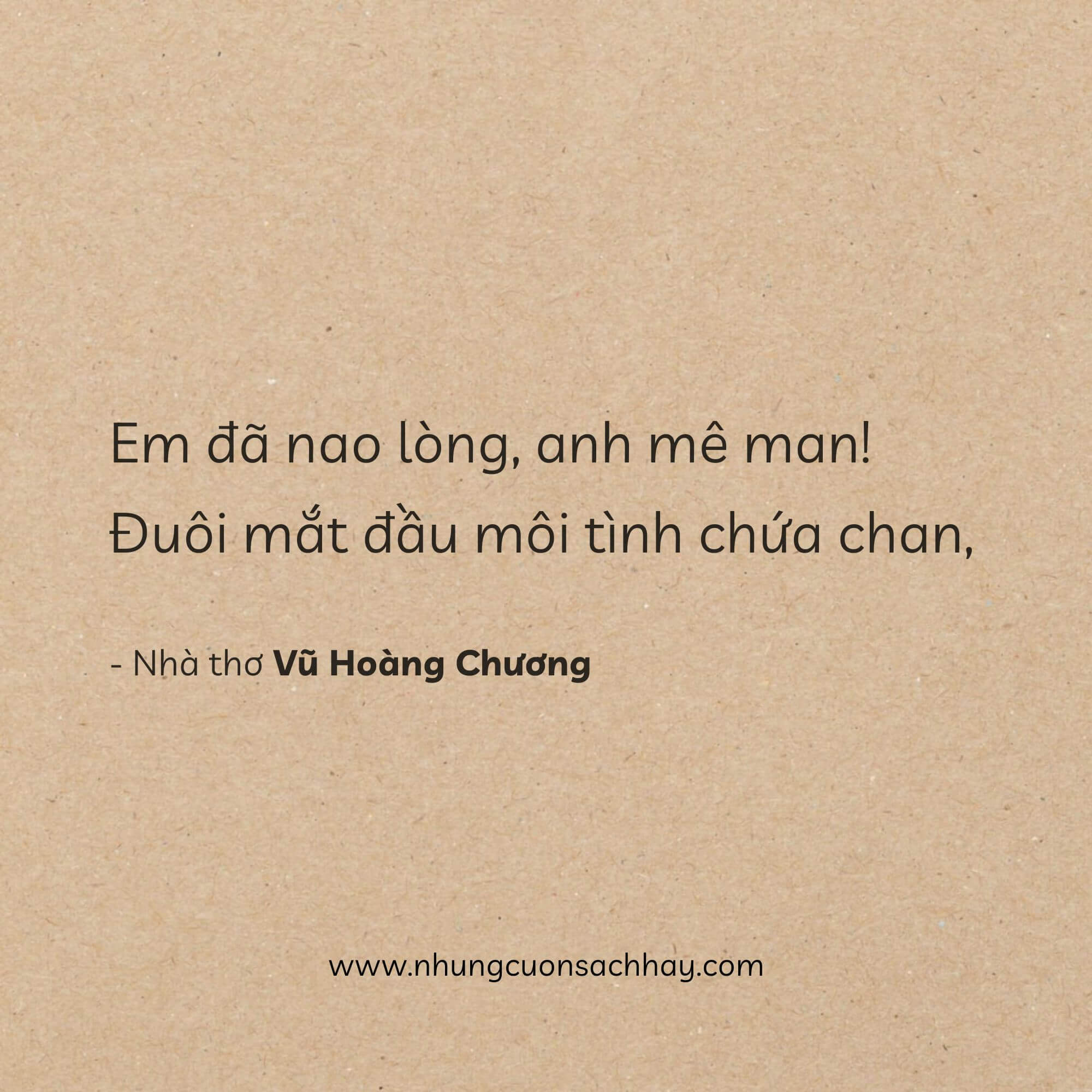 Yêu Mà Chẳng Biết - Vũ Hoàng Chương