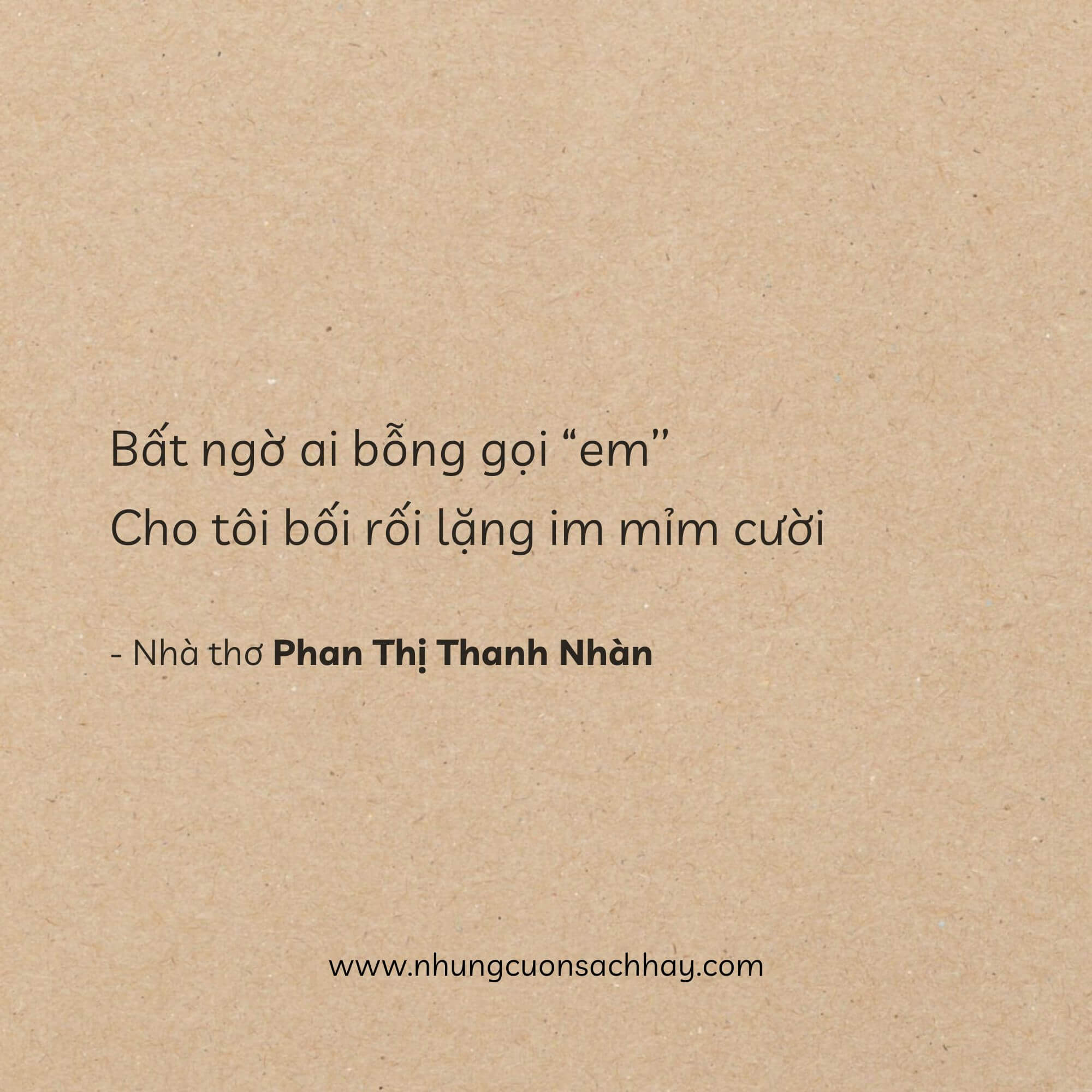 Bất Ngờ - Phan Thị Thanh Nhàn