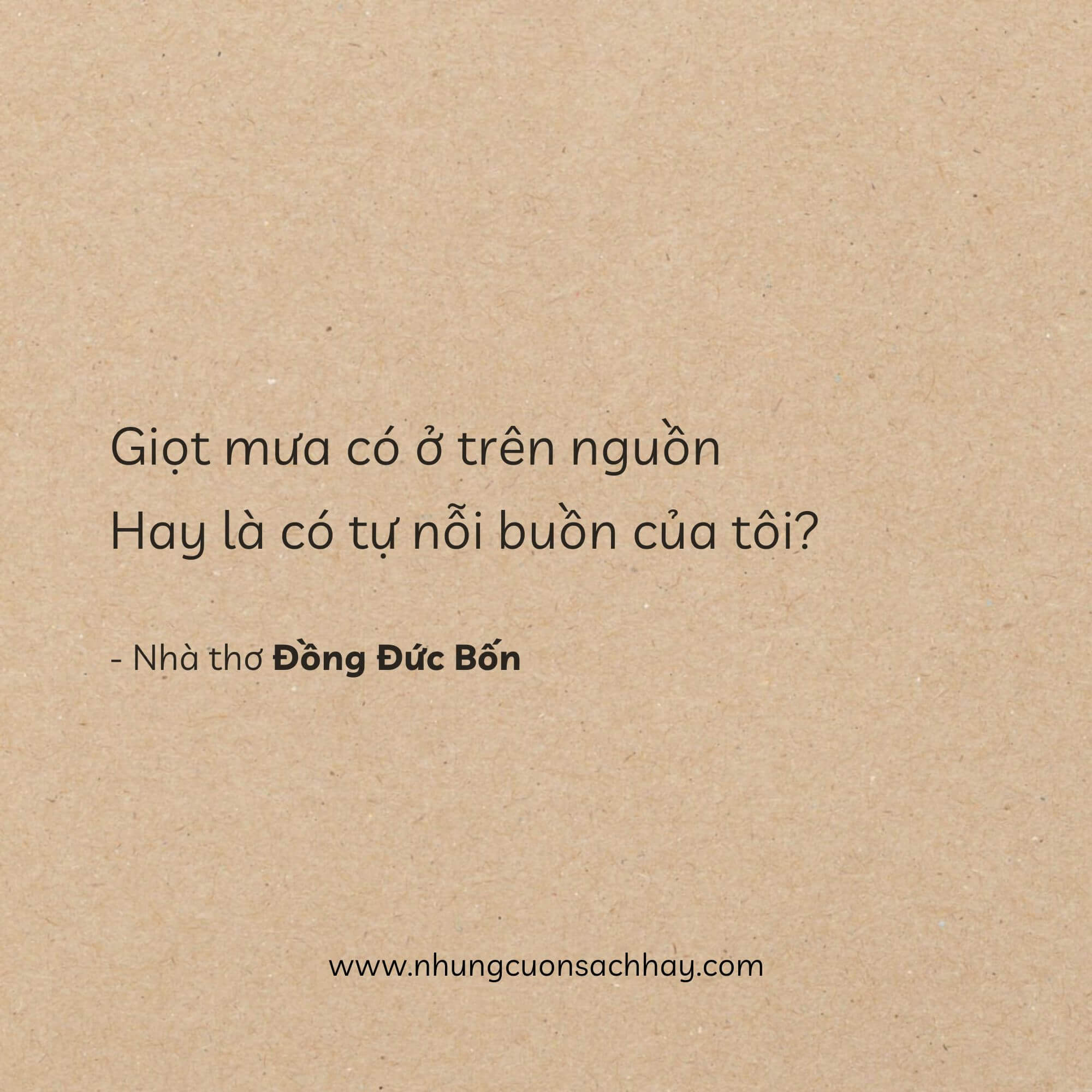 Ba Ngày Mưa - Đồng Đức Bốn