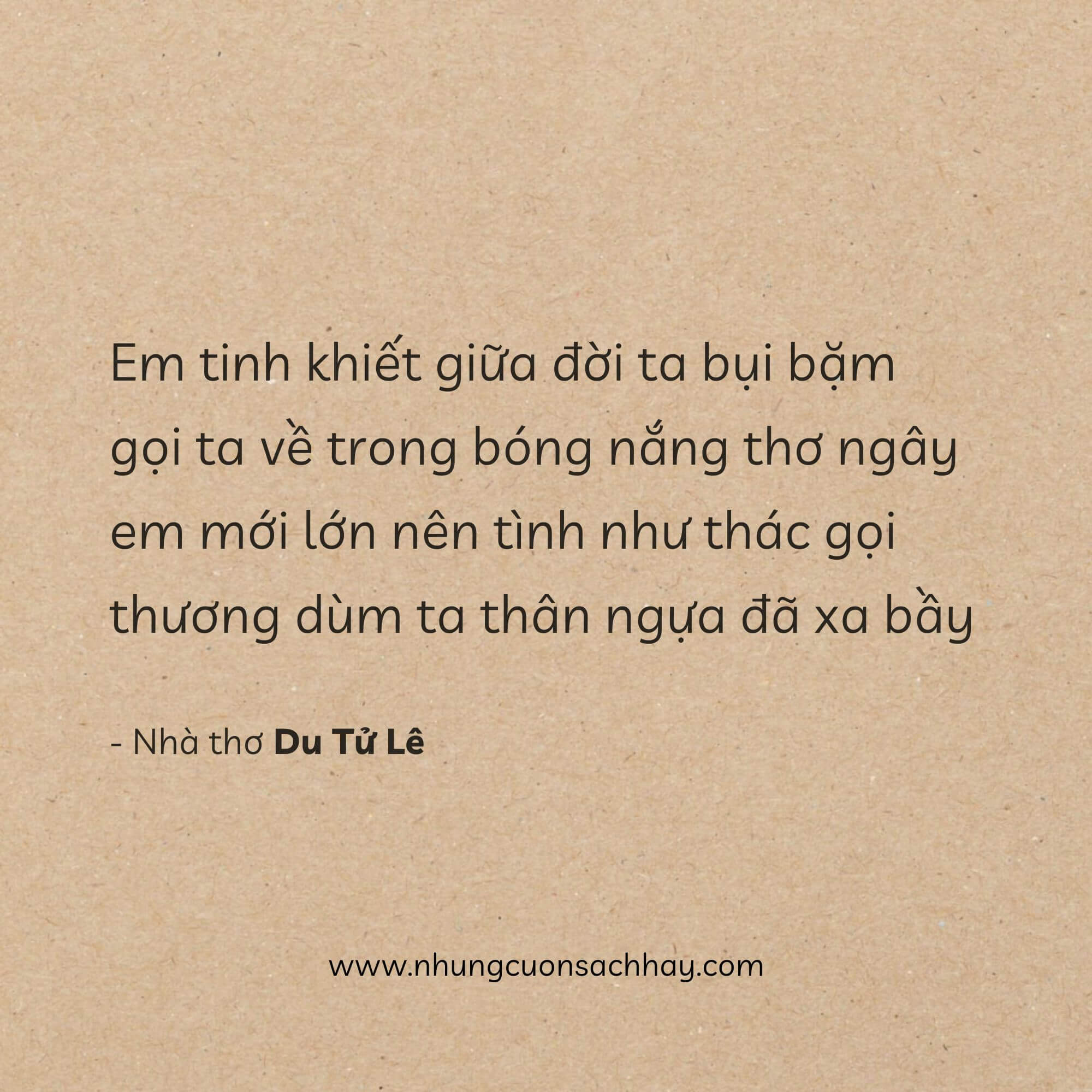 Thơ Cho Nhỏ - Du Tử Lê
