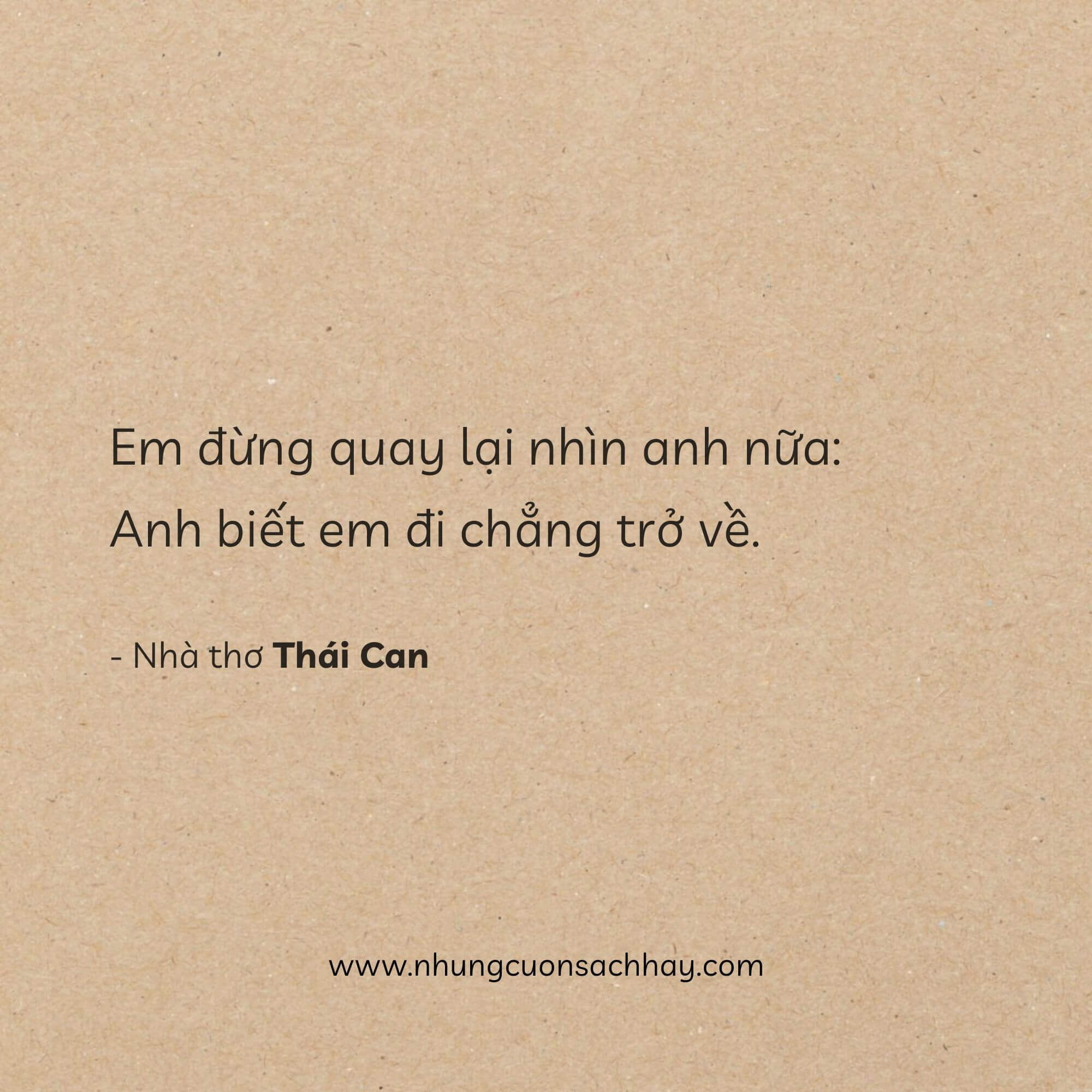 Anh Biết Em Đi - Thái Can