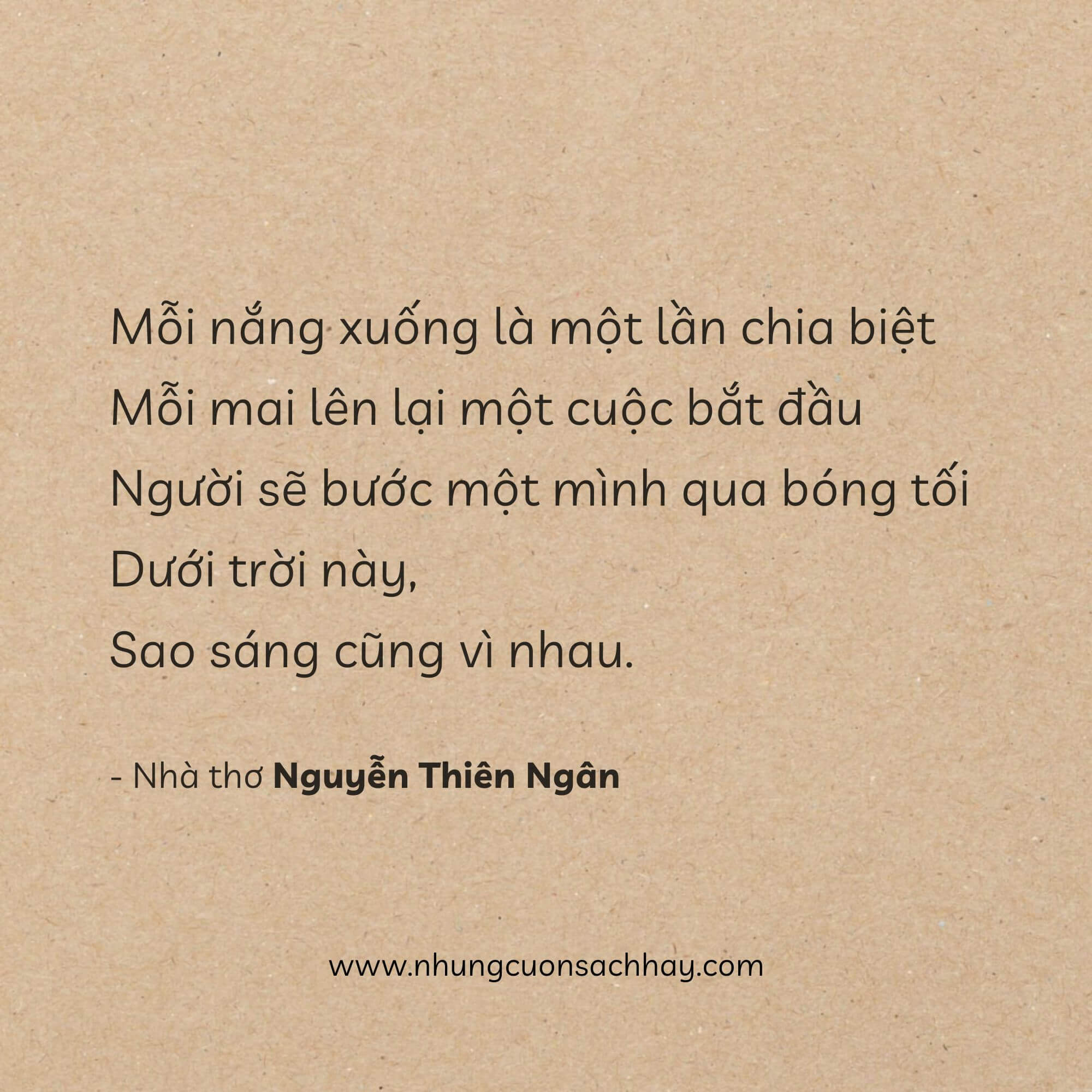 Biệt Ca - Nguyễn Thiên Ngân