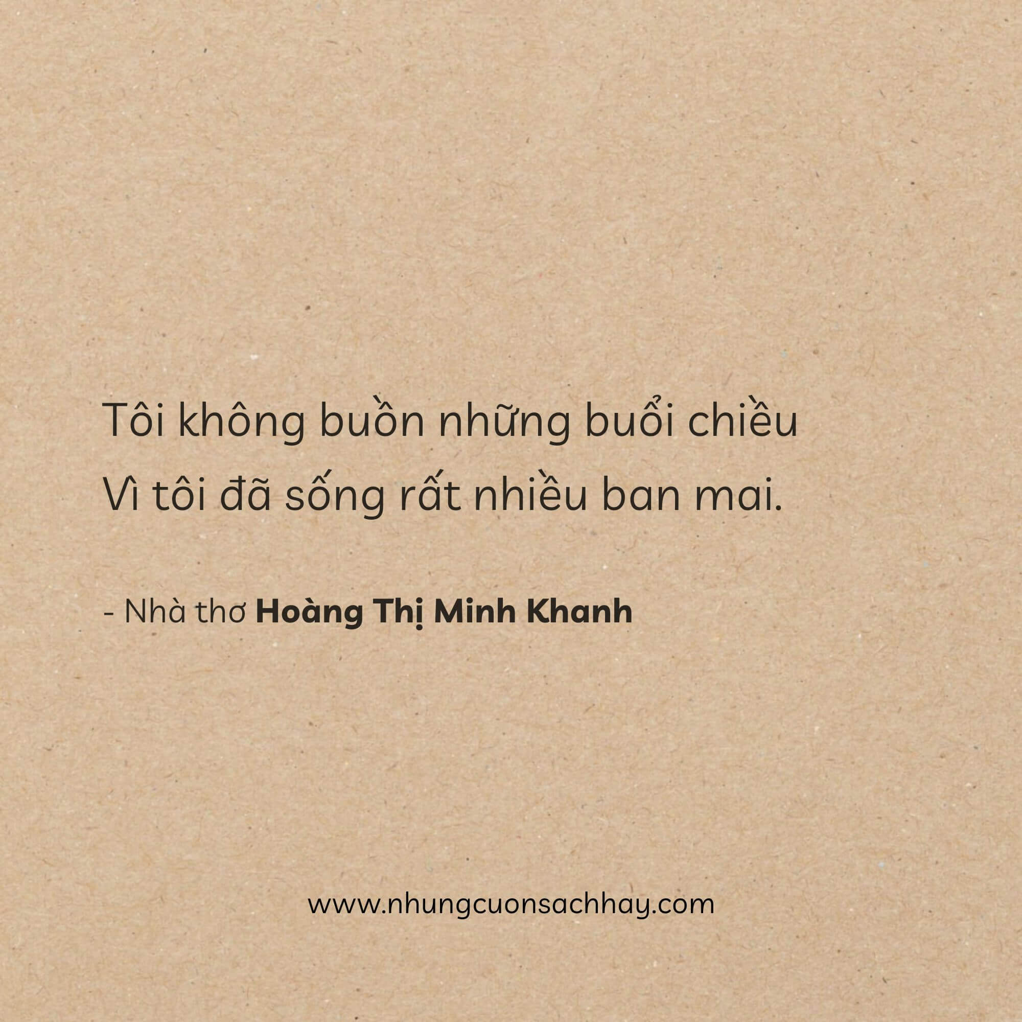 Không Tiếc Ngày Xanh – Hoàng Thị Minh Khanh Không Tiếc Ngày Xanh - Hoàng Thị Minh Khanh