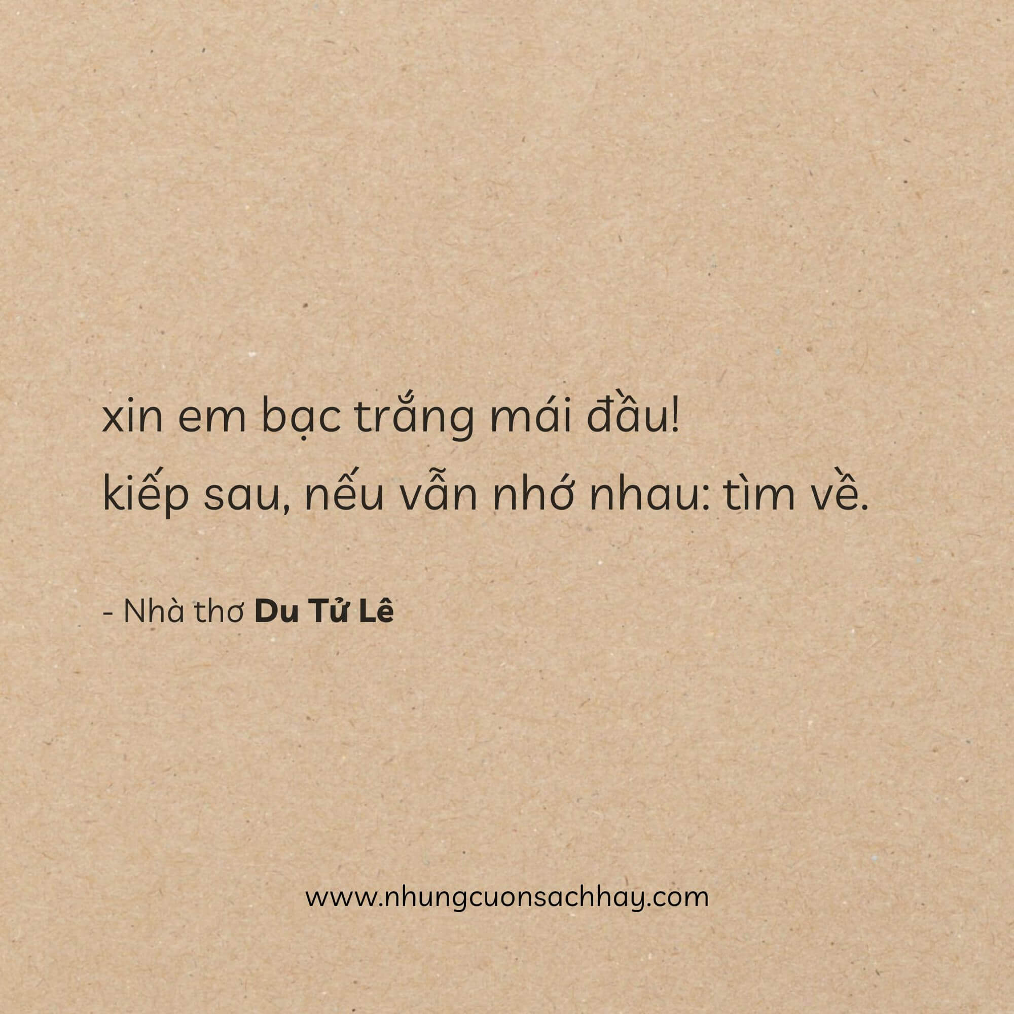 Kiếp Sau, Nếu Vẫn Nhớ Nhau Tìm Về - Du Tử Lê